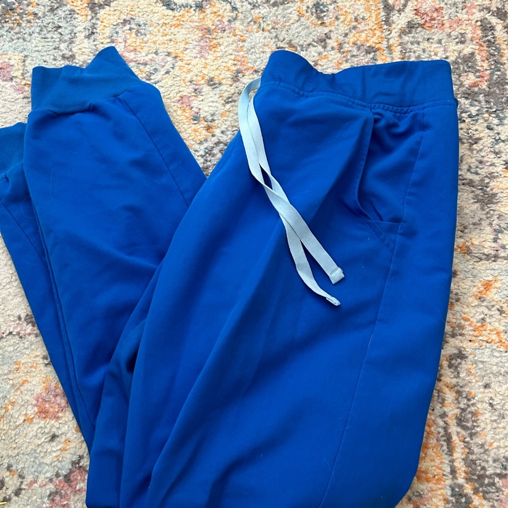 Figs Royal Blue Joggers